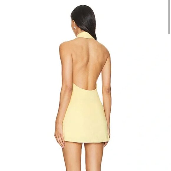 SNDYS. Revolve Dress in Butter Large NWT - Picture 2 of 6